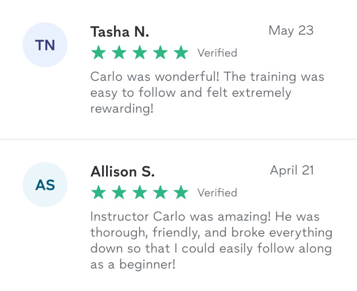 Review of tai chi quality by the instructor of the website.